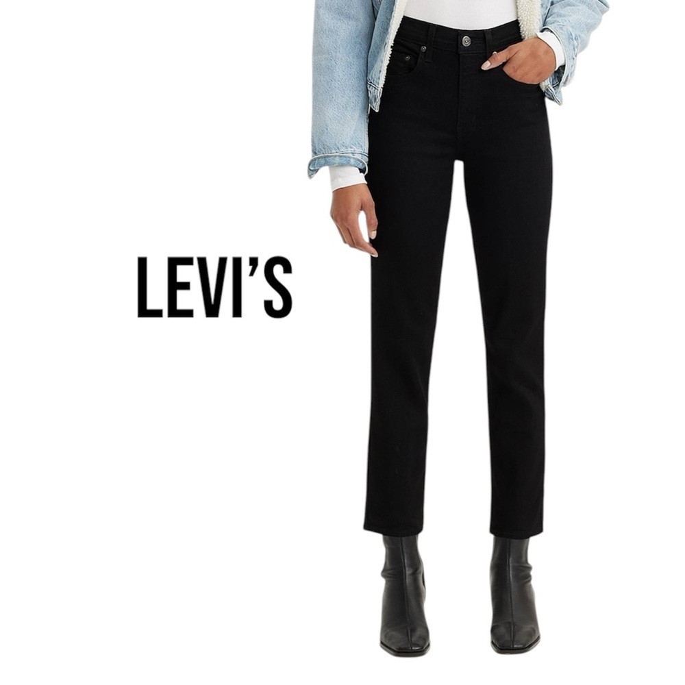 LEVI’S 724 High Rise Straight | Black | Women’s 29